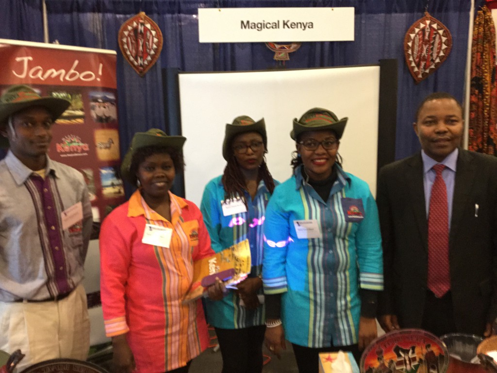 Kenya showcases at the Ottawa Travel and Vacation Show