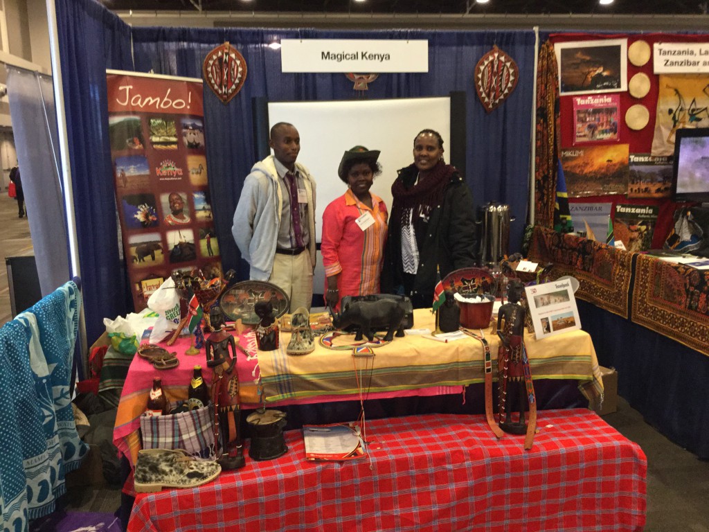 Kenya showcases at the Ottawa Travel and Vacation Show